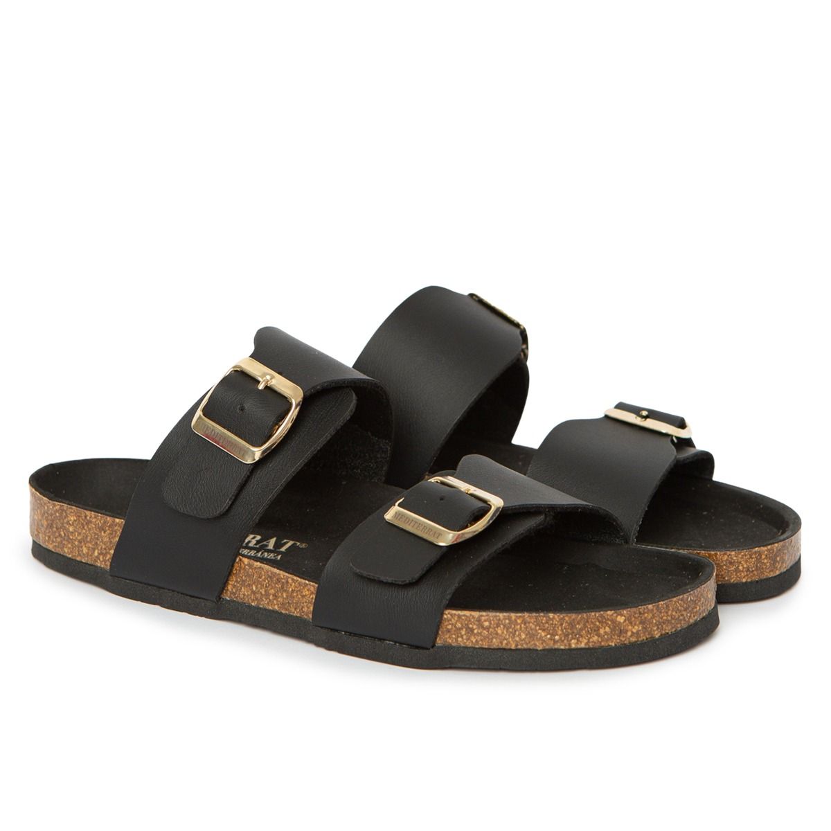 MEDITERRAT® VENECIA VEGAN RAFFIA NATURE TOTAL BLACK-1