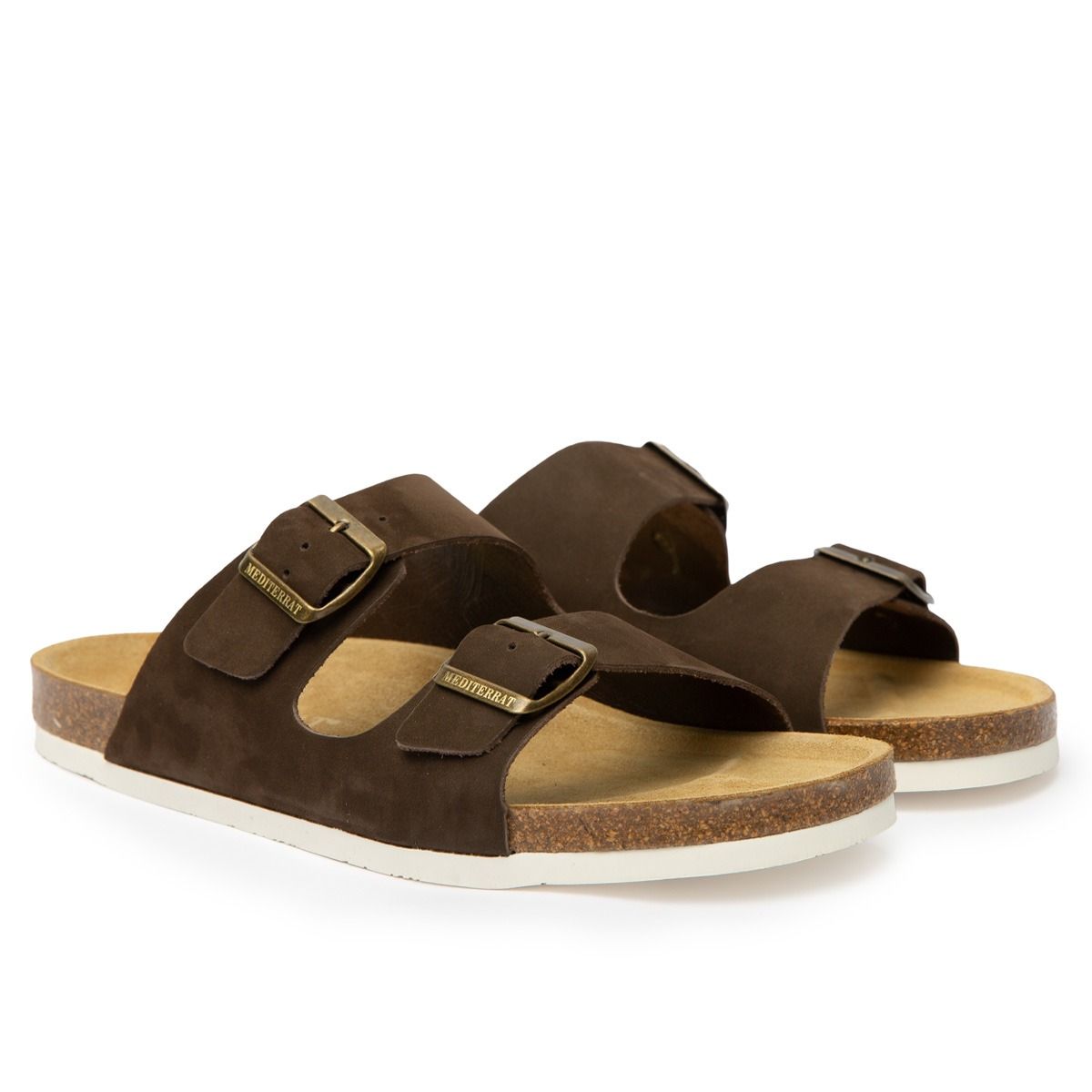 Icaria Leather Nobuck Chocolat