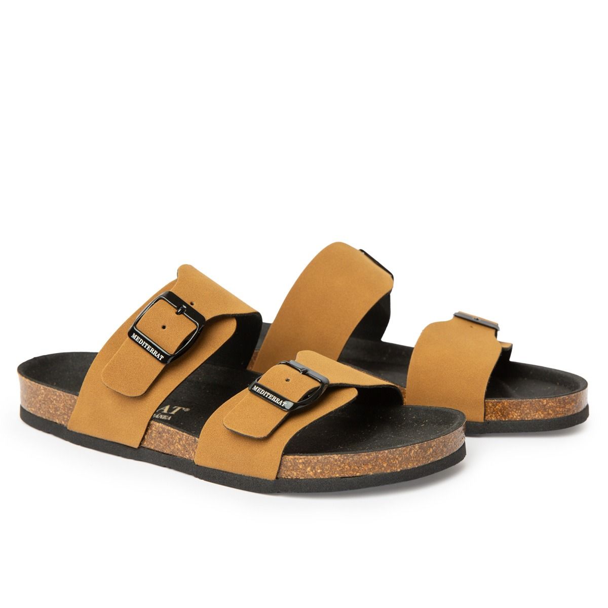 Venecia Vegan Camel & Black-1
