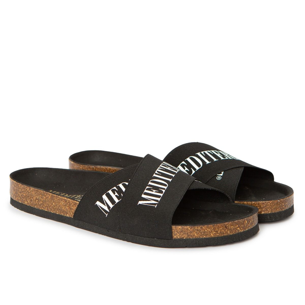 Atenas Vegan Braid Elastic Sport Total Black