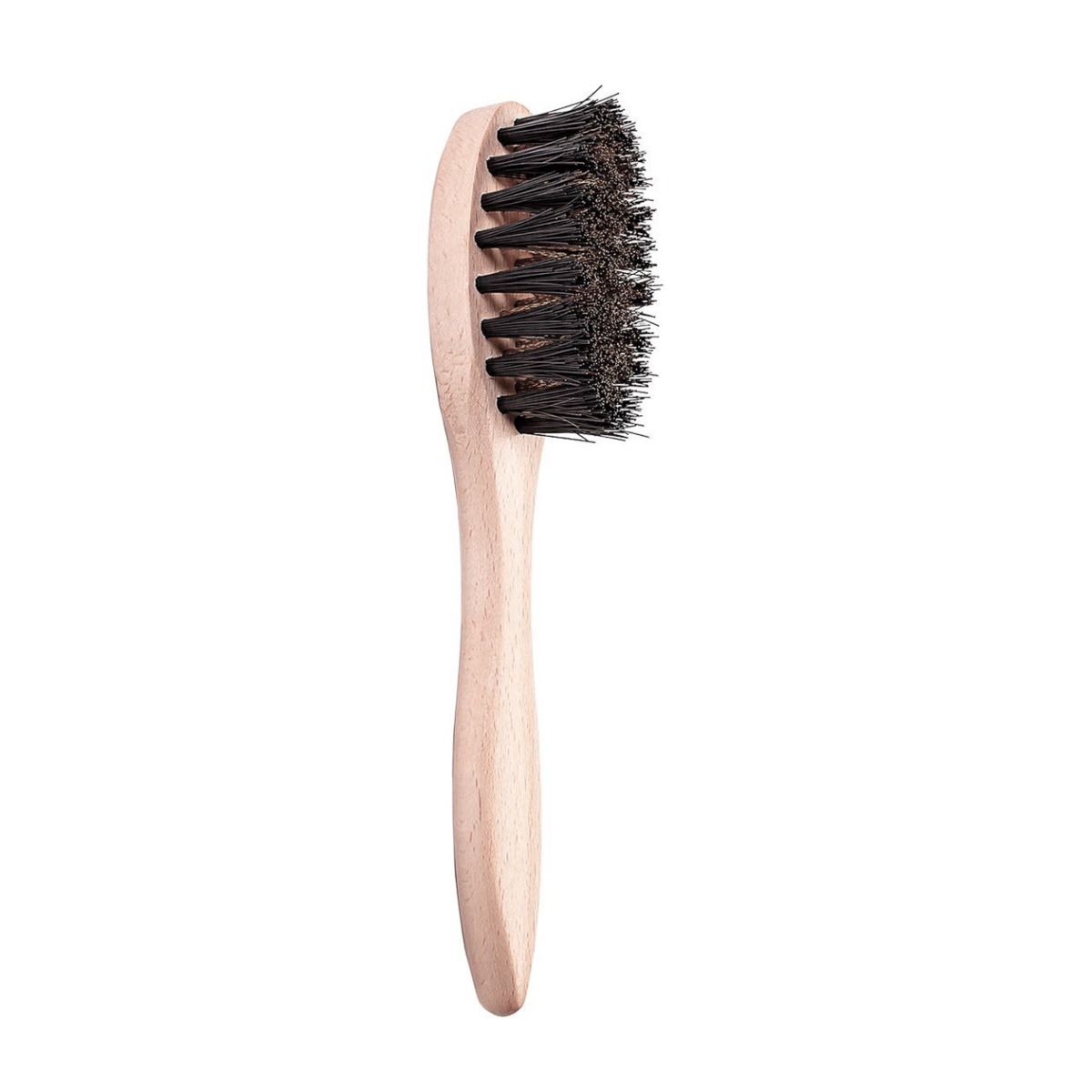 Brass + Nylon Hair Wooden Brush.