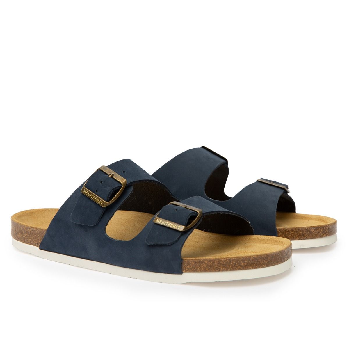 Icaria Leather Nobuck Navy blue